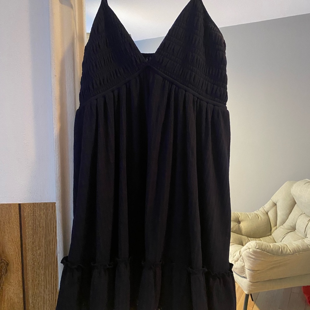 Dark Blue Sleeveless Dress